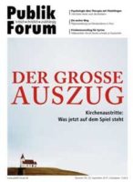 Cover: Publik Forum: "Der große Auszug"