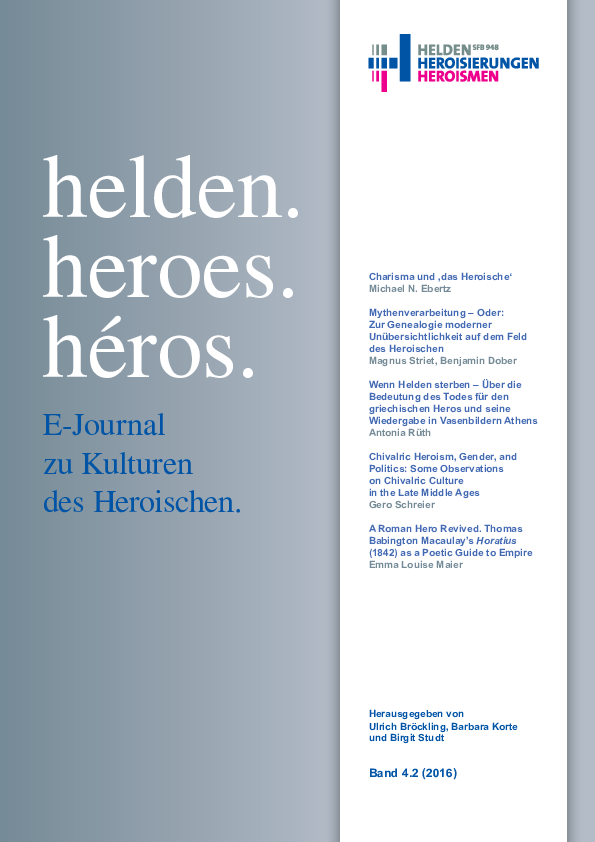 Buchcover: helden. heroes. héros.